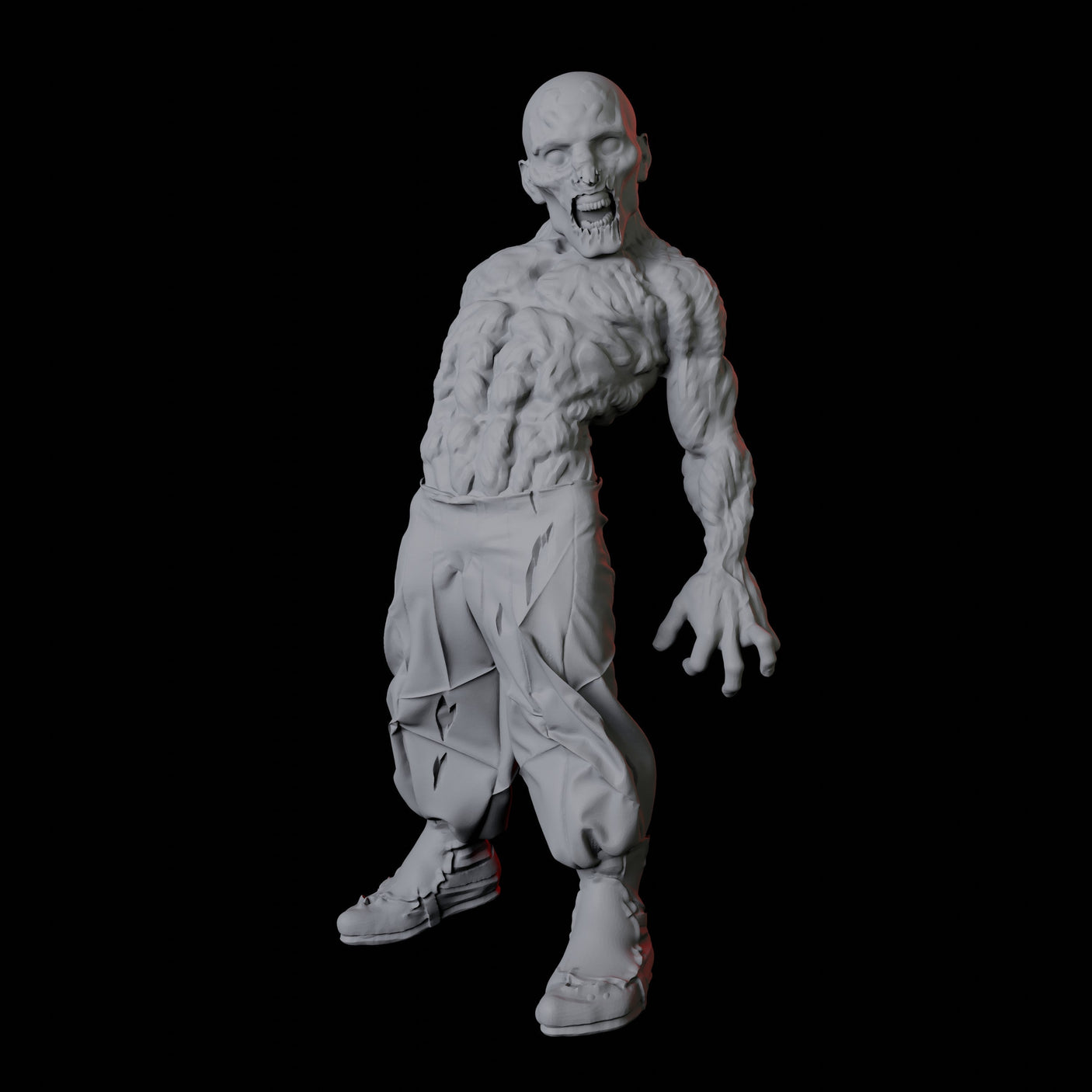 10 Zombies Miniature for Dungeons and Dragons, Pathfinder or other TTRPGs