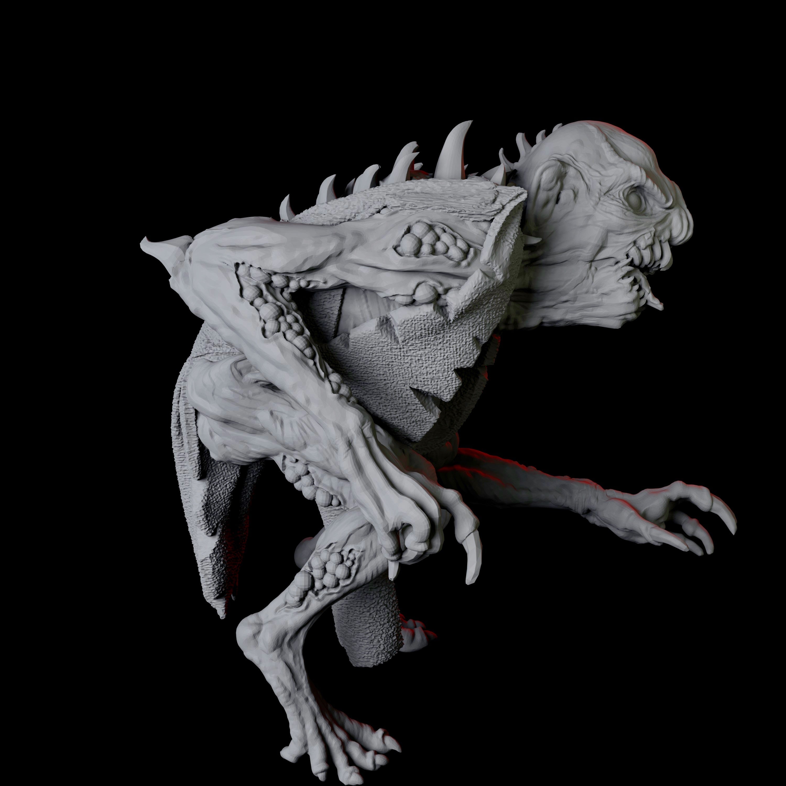 10 Ghouls Miniature for Dungeons and Dragons, Pathfinder or other TTRPGs