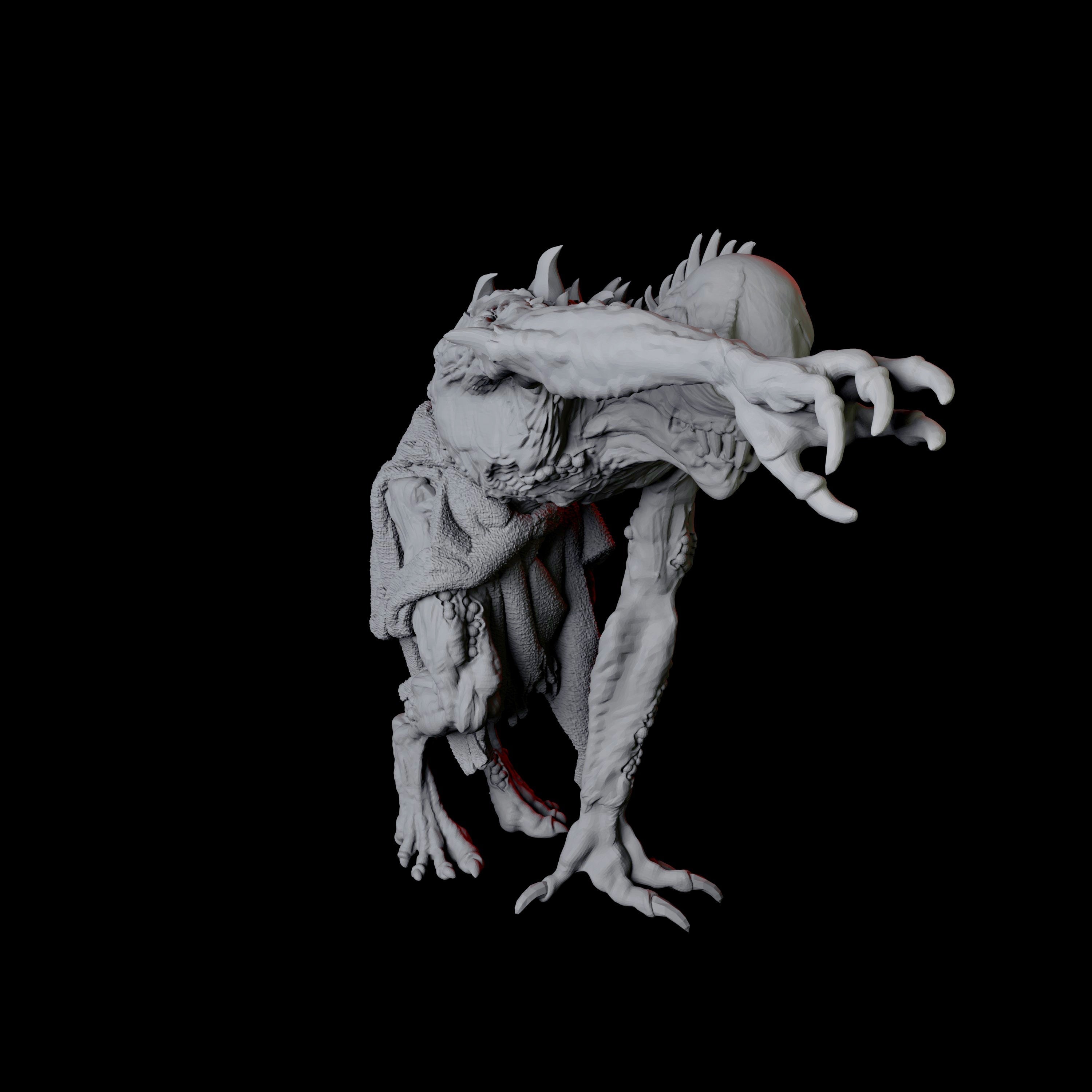 10 Ghouls Miniature for Dungeons and Dragons, Pathfinder or other TTRPGs