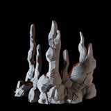 15 Cave Scatter Terrain Miniatures Miniature for Dungeons and Dragons, Pathfinder or other TTRPGs