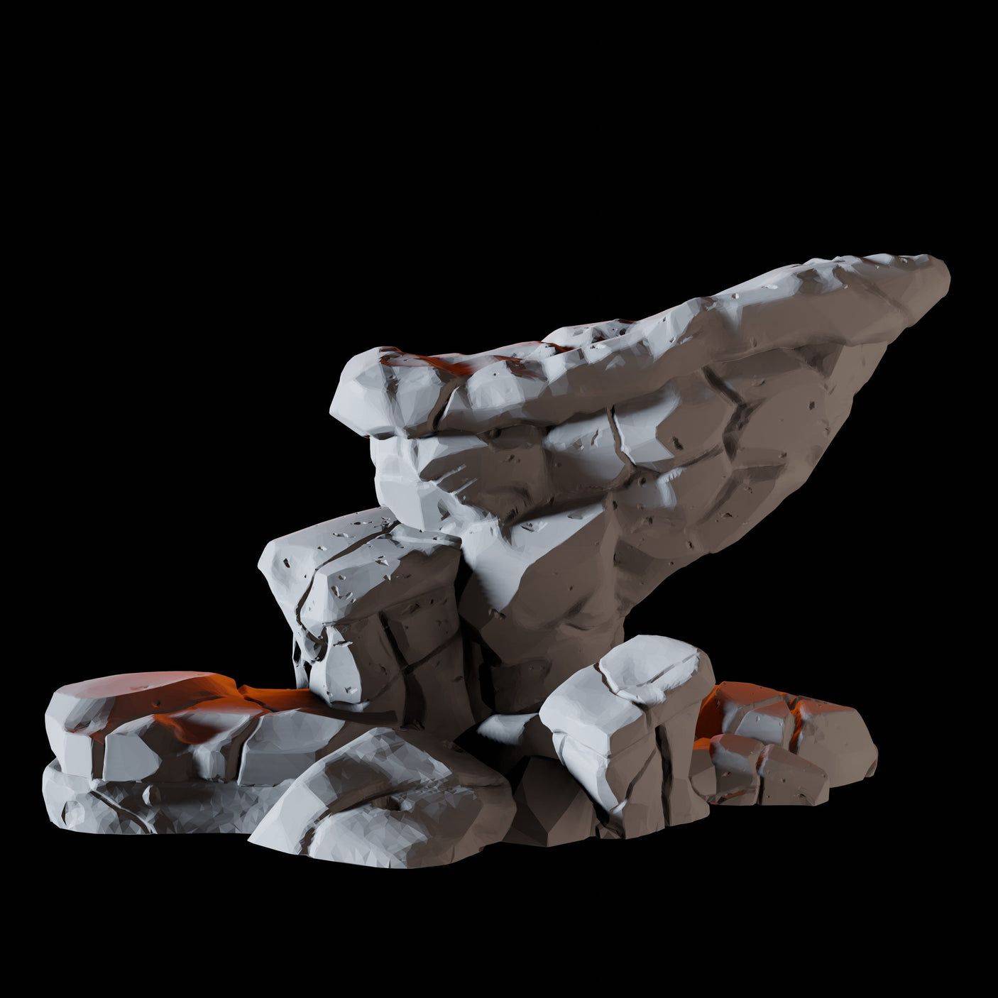 15 Cave Scatter Terrain Miniatures Miniature for Dungeons and Dragons, Pathfinder or other TTRPGs