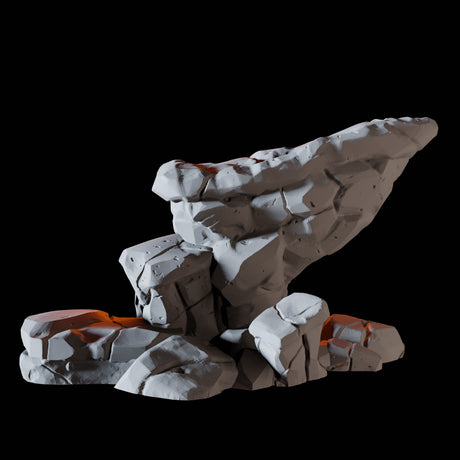 15 Cave Scatter Terrain Miniatures Miniature for Dungeons and Dragons, Pathfinder or other TTRPGs