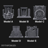 Doors Sealed, Pillars Still Praying Ornate Temple Gate Ruins — All