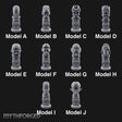 Every Face, One Creed Heretic Statues — All