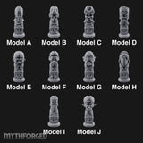 Every Face, One Creed Heretic Statues — All