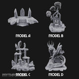 Wardens of the Mossy Threshold Forest Shrine Terrain Set — All