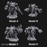 Pick Your Arms, Pick Your Funeral Warforged Heavy War Walkers — All · No FX