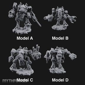 Pick Your Arms, Pick Your Funeral Warforged Heavy War Walkers — All · No FX
