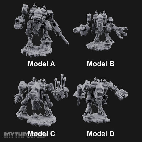 Pick Your Arms, Pick Your Funeral Warforged Heavy War Walkers — All · No FX