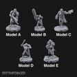 Light on Armour, Heavy on Spikes Human Light Infantry Soldiers — All