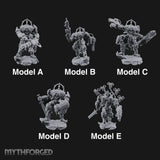 Pilot Light of Faith Warforged Mech Suit Sentinels — All · No FX