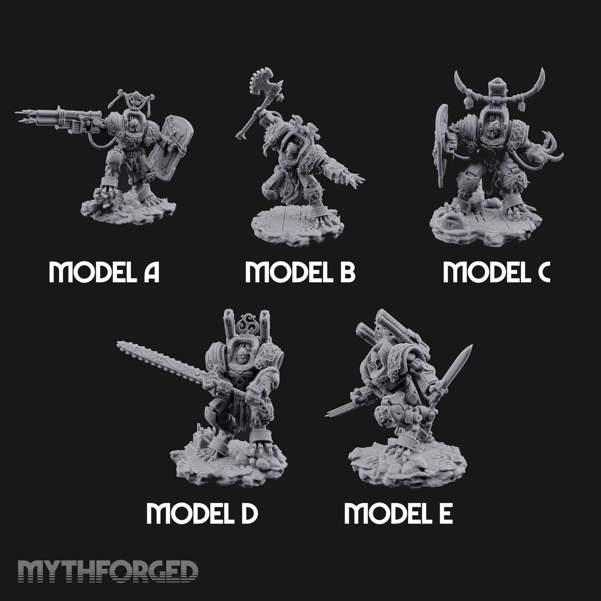 Cockpit Faces Warforged Armoured Warriors — All · FX