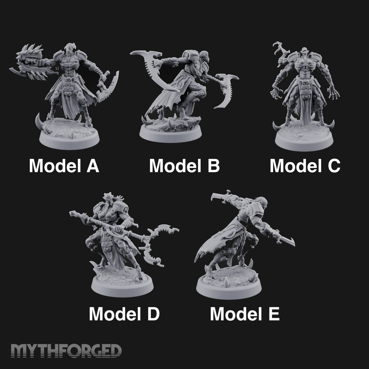 Cold Steel Chorus Warforged Blade Warriors — All