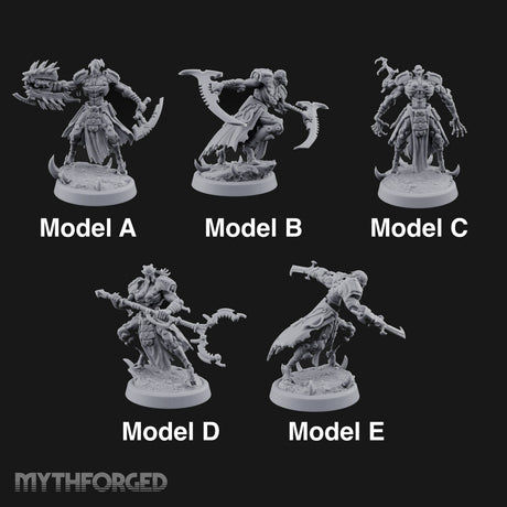 Cold Steel Chorus Warforged Blade Warriors — All