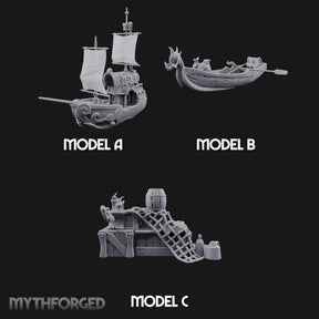 Anchors Aweigh Treasure Hunter Ship Terrains — All