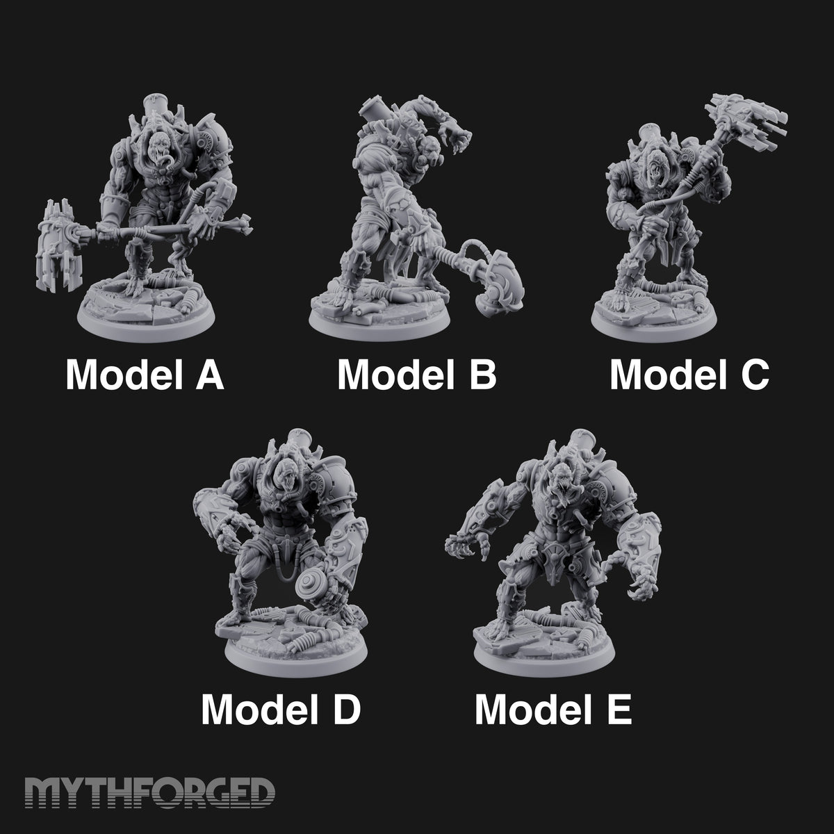 Bloodbank Heavy Lifters Flesh Golem Cyber Brutes — All · Standard