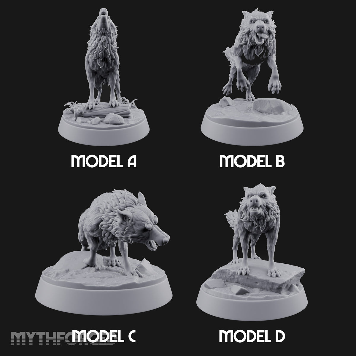 Moon Called, Pack Answered Wolf Beasts — All