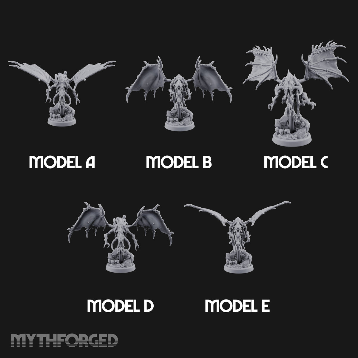 Bloodbank Airborne Collections Chasme Winged Insect Demons — All