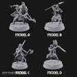 Furs Still Frosted Human Barbarians — All · Bow & Arrows + Greataxe + Sword & Axe + Axe & Sword