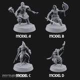 Masks On, Doctrine Off Human Cultists — All · Mace + Axe & Sword + Sword + Axe & Dagger