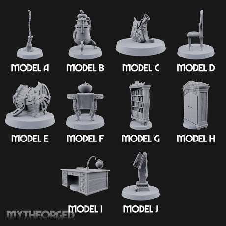 Furniture With Appetite Mimic Monsters — All · Object