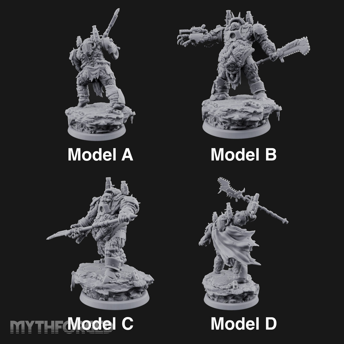 Pus and Circumstance Ogre Armoured Warriors — All