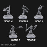 Rocks Underfoot Goblin Warriors — All