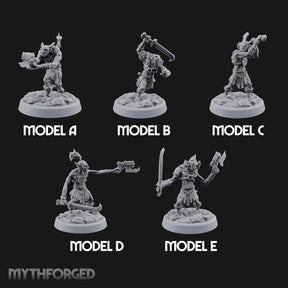 Rocks Underfoot Goblin Warriors — All