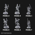 Nobility Rides Out Armed Eladrin Lancers — All