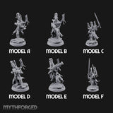 Nobility Rides Out Armed Eladrin Lancers — All