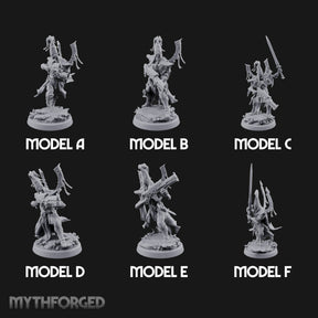 Nobility Rides Out Armed Eladrin Lancers — All