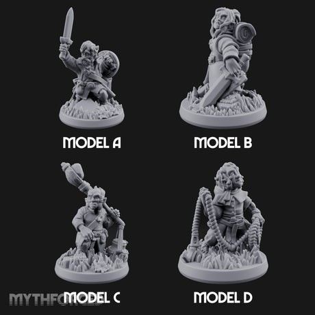 Small Folk, Big Appetite for Trouble Halfling Adventurers — All