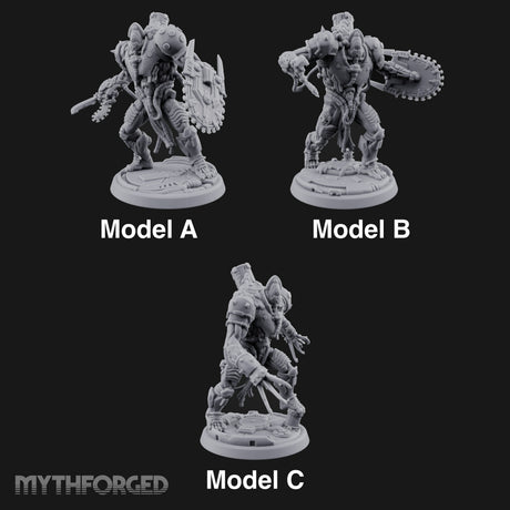 Rebuilt Without Asking Flesh Golem Cyber Warriors — All