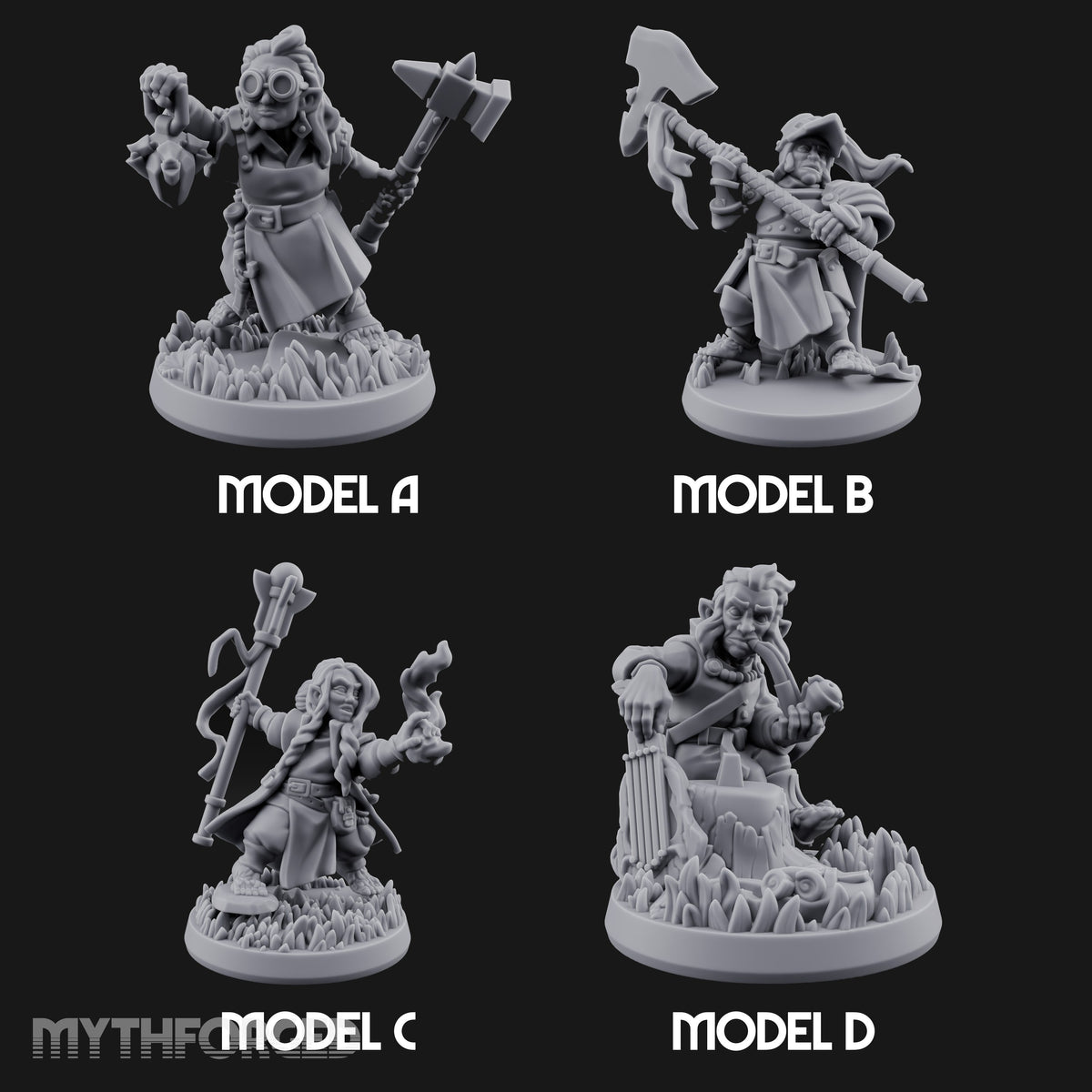 Small Feet, Big Callings Halfling Adventurers — All