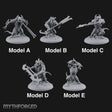 Crowns of Horn, Hearts of Ruin Lizardfolk Polearm Warriors — All