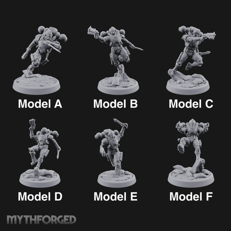 Touchdown Pending, Pistols Up Human Jump Pack Soldiers — All