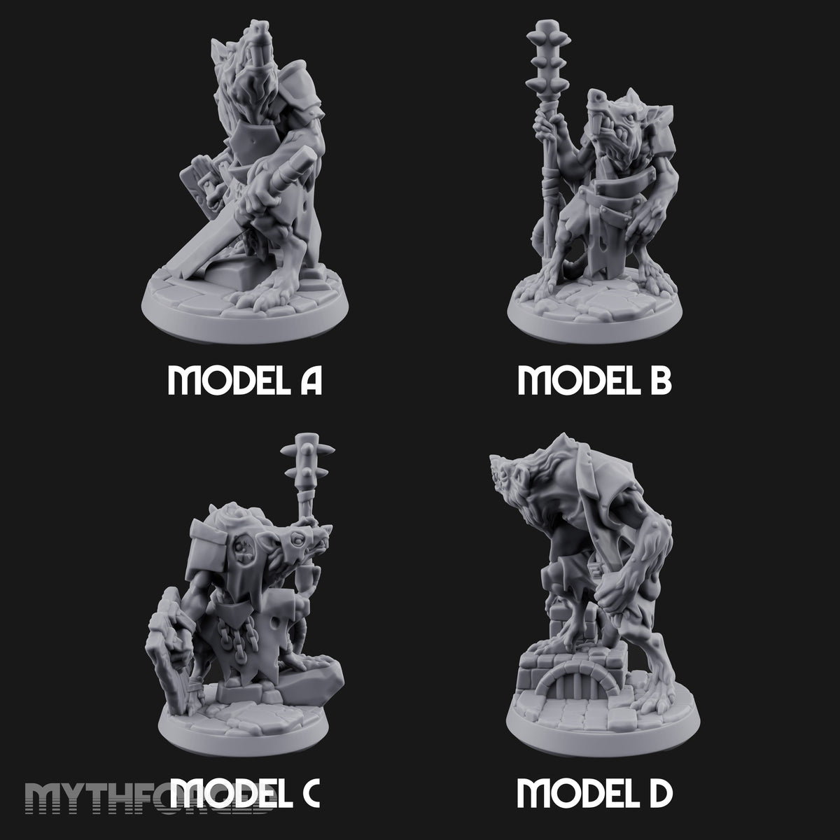 Gnawing on Grudges Ratfolk Warriors — All