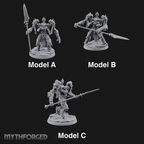 Pistons Hiss, Spears Rise Human Mech Suit Spear Warriors — All · Spear