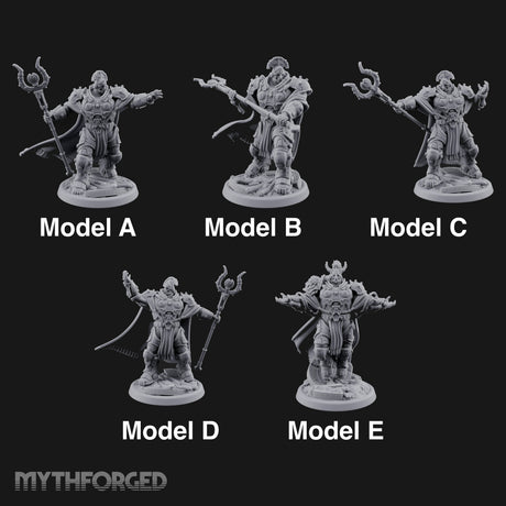 Hollow Faces, Full Quorum Human Battle Mages — All