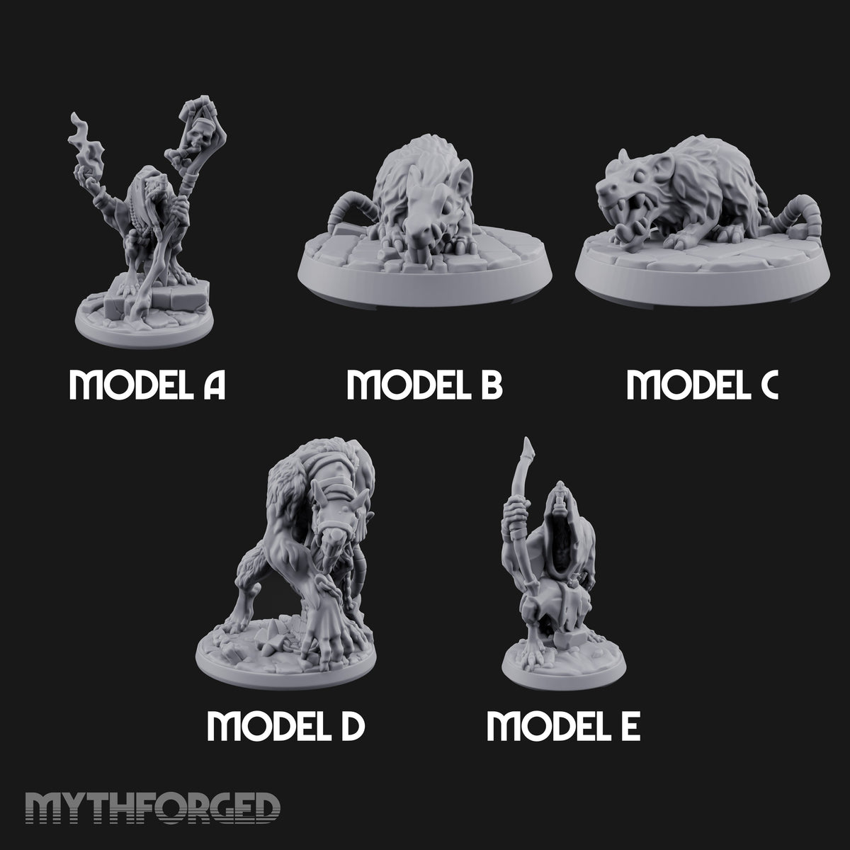 Vermin Take the Cobbles Wererat Warband — All