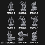 Heavy Metal, Heavier Hands Ogre Armoured Brutes with Axes, Maces and Heavy Cannons — All