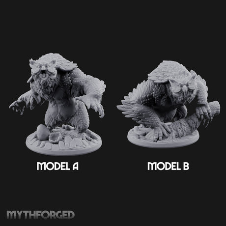 Eggshells Underfoot, Hackles Up Owlbear Monsters — All · Standard