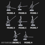 Levelled Spears Human Ashigaru — All