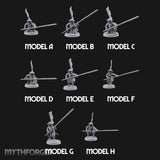 Holding the Line Human Ashigaru Spearmen — All