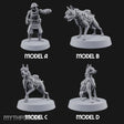 Pointing the Way Human and War Dog Team — All