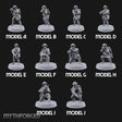 Sweeping the Perimeter Human Bullpup Riflemen — All
