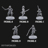 Swords Drawn Human Umikage Guards — All