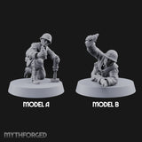 Bombs Away Human Naval Mortar Crew — All