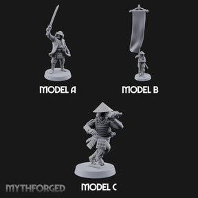 Rallying the Ranks Human Ashigaru Commanders — All