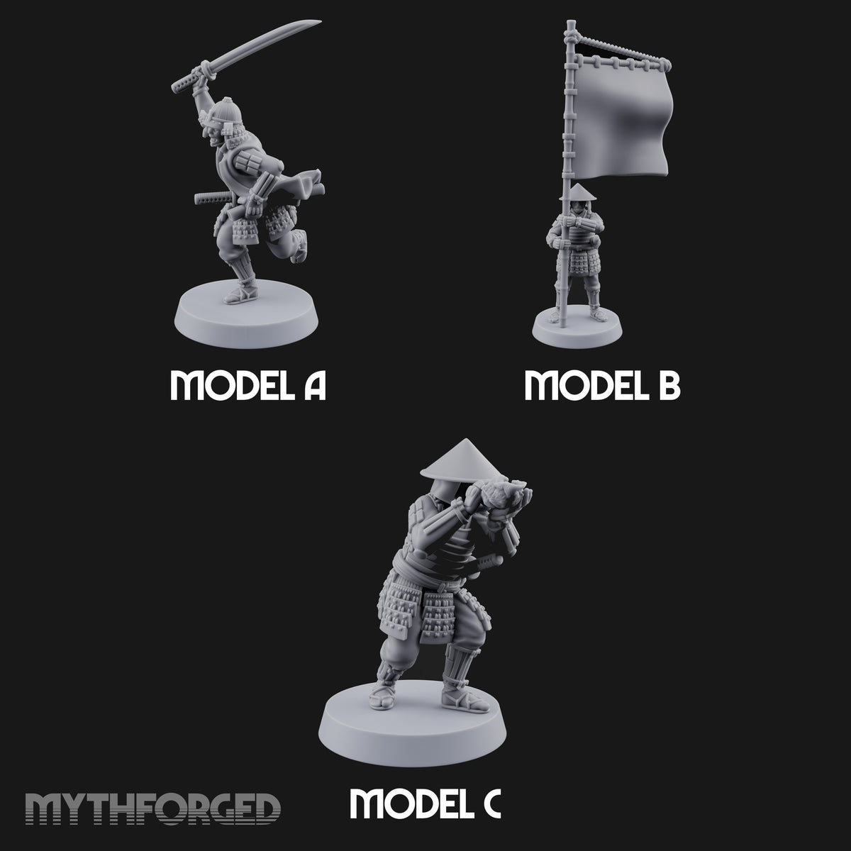 Rallying the Ranks Human Ashigaru Command Group — All